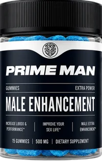 One free bottle of Prime Man Gummies