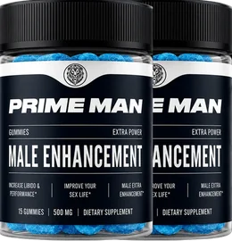 Two free bottles of Prime Man Gummies